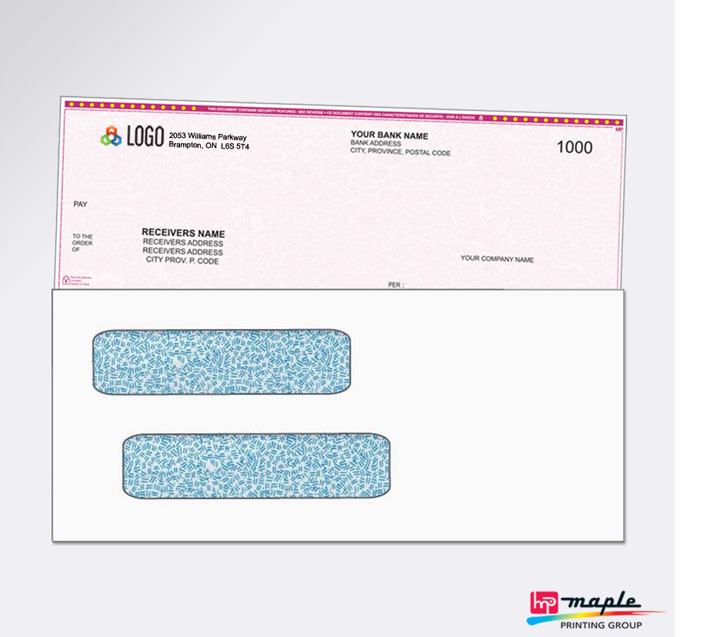 Envelope for Cheques